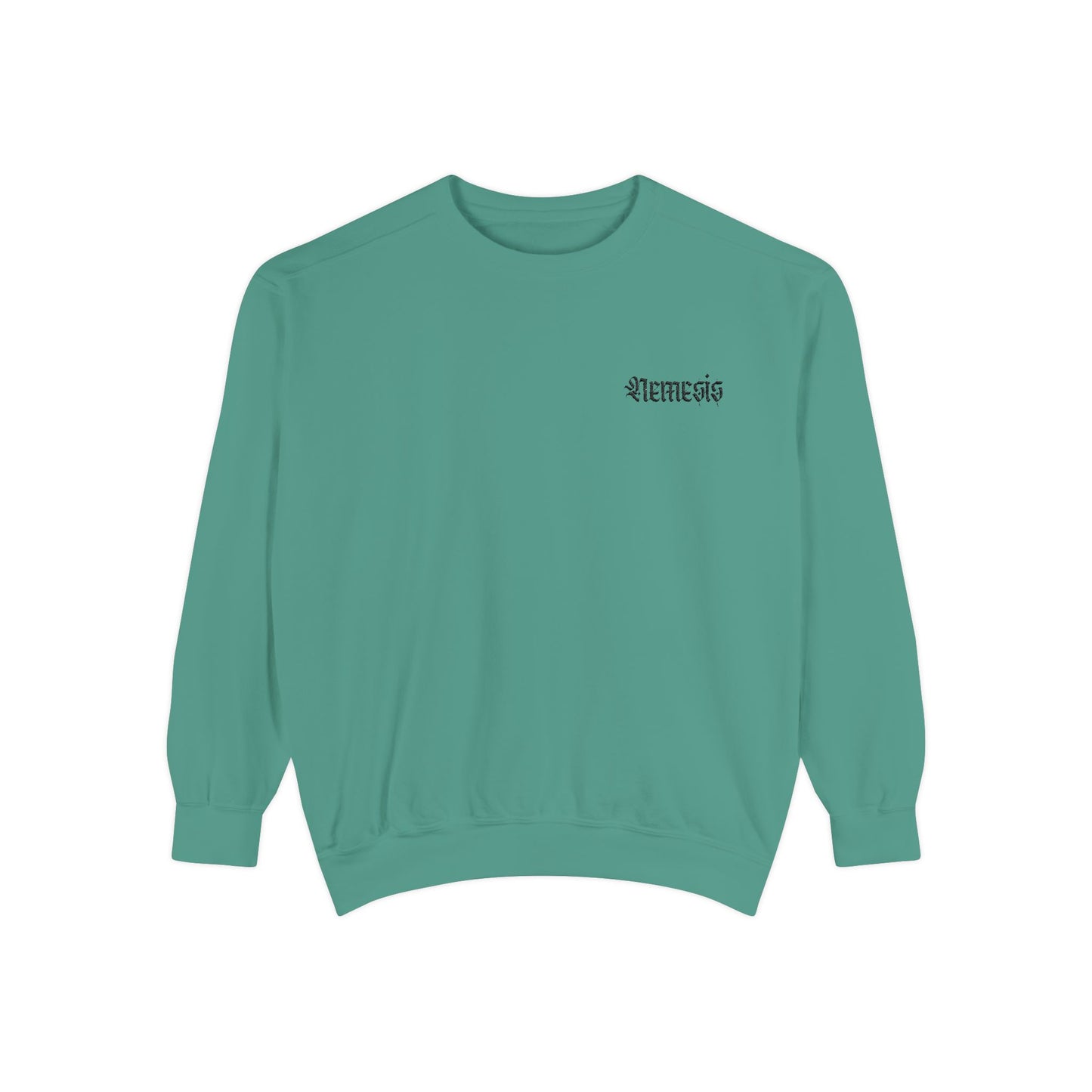 NEMESIS Unisex Garment-Dyed Sweatshirt - Nemesis Collection, Cozy Streetwear for Every Occasion